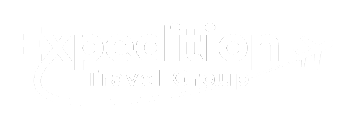 logo expedition travel white