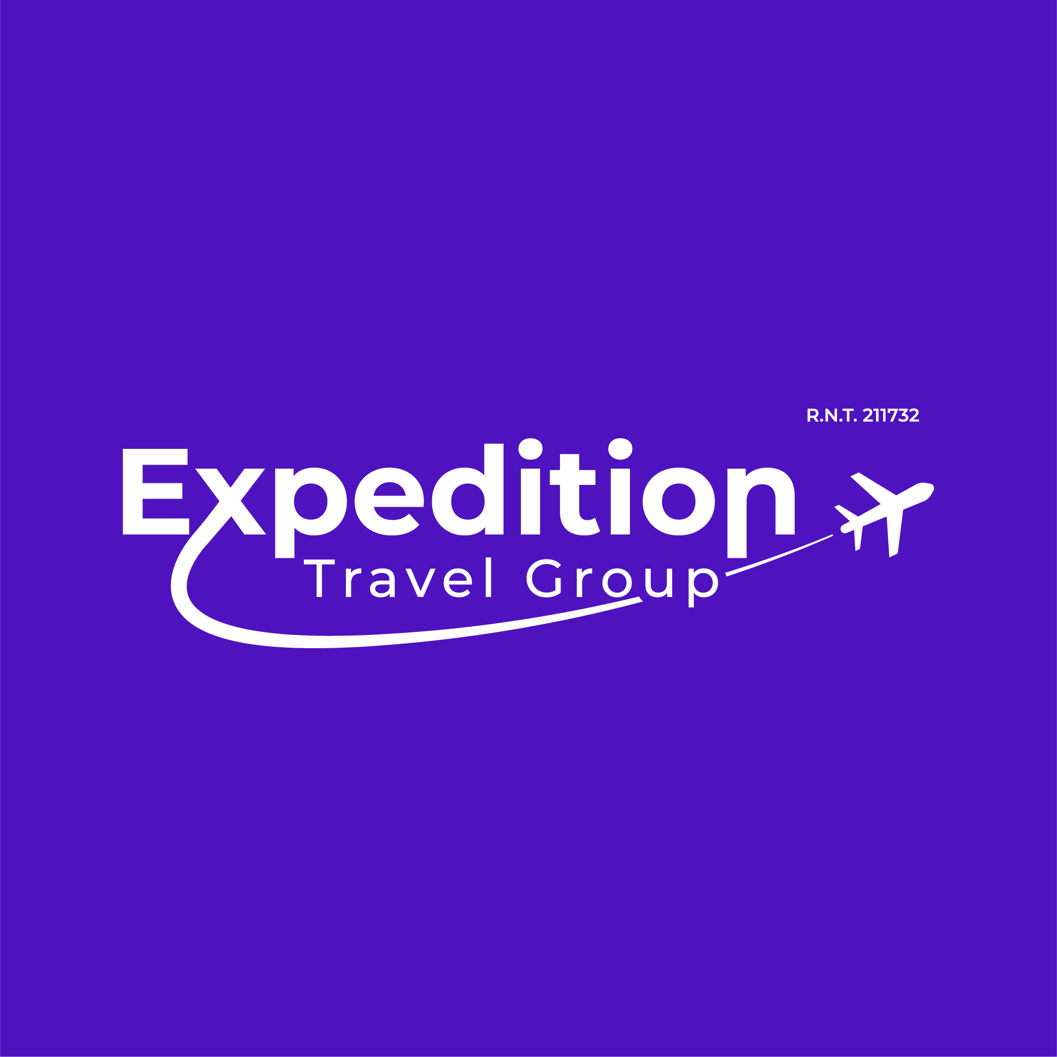 logo expedition travel white